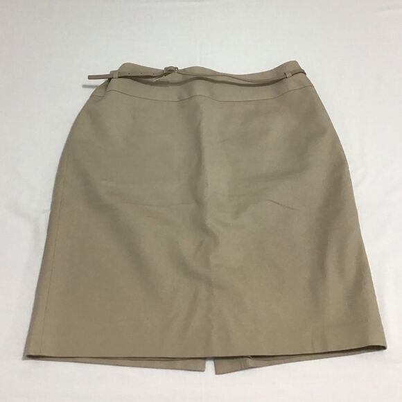Liz Claiborne High Waist Khaki Style Knee Skirt Size 12 - Picture 3 of 6
